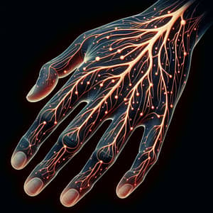 Explore Your Hand's Intricate Vein Network