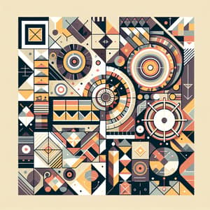 Creative Filipino Geometric Art Poster