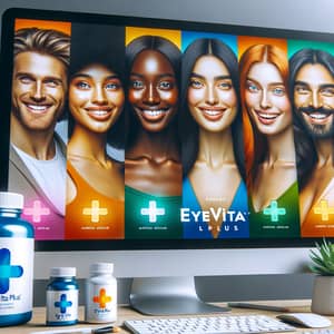 Eyevita Plus: Vibrant & Sharp Health & Wellness Ad