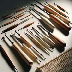 Modern Tunisian Crochet Hooks Collection