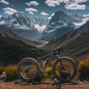 Gravel Bicycle Adventure in Majestic Andes Mountains