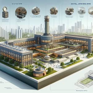 Architectural Form for Industrial Knowledge Park: Homage to Industrial Revolution & Latest Technology