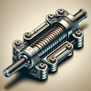 Clamping Cylinder Symbolism in Mechanical Engineering