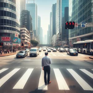 Jaywalking Dangers in Urban Setting: Risky Decision-Making