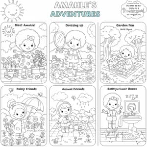 Amahle’s Amazing Adventures Coloring Book