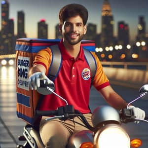 Burger King Delivery Rider: Service with a Smile