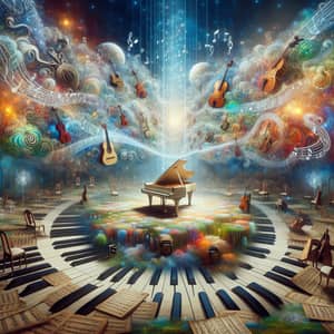 Dreamscape of Music: A Visual Symphony