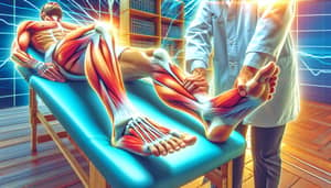 Achilles Tendon Treatment: Photo-Realistic Massage