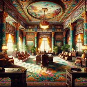 Orientalist Ambassadorial Office: Taiwanese Embassy Artwork