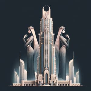 Elegant Arabian Skyscraper | Prestigious & Feminine Design