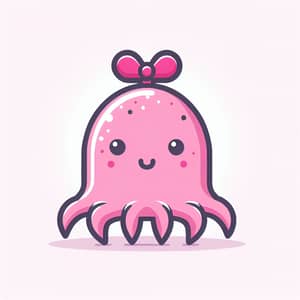 Cute Pink Louse Mascot for Teen Hair Care