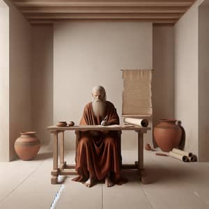 Ancient Greek Philosophy in Minimalist Setting