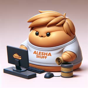 Alesha Skuff: Cartoon Character & World of Tanks Fun