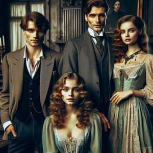 The Mikaelson Siblings: Regal European Descent Family Drama