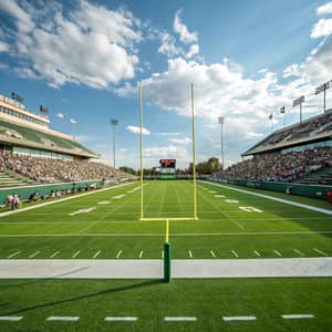 Top American Football Stadiums with Grass Fields