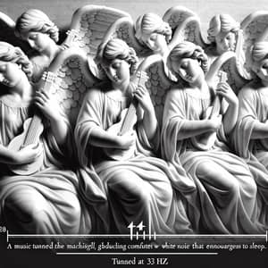 Marble Angels Choir: Renaissance-Era Carvings Playing 432 HZ Music