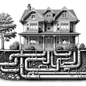 House Drainage System: Illustration and Details