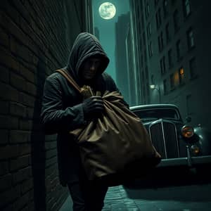 London's Dark Alley: A Hoodlum's Secret