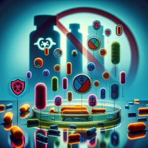 Antimicrobial Resistance Spread: Bacteria Evolution Visualization