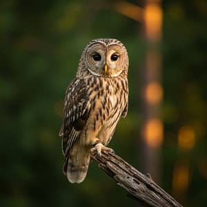 Owl in Its Heyday: Nature's Majestic Creature