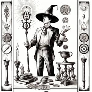 The Magician Tarot Card - Esoteric Art