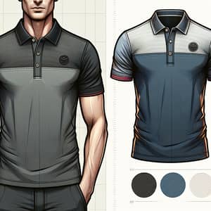 Classic Short Sleeved Polo Shirt for Men