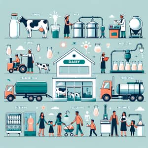 The Dairy Industry Process: Farming, Collection, Transportation, Processing & Packaging