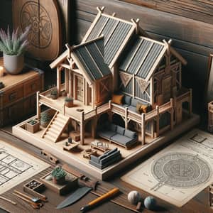 House of Wolf - Interior Architectural Plan | Celestia Academy