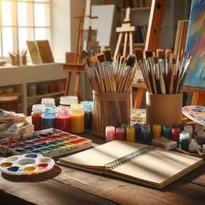 Vibrant Art Supplies for Creative Inspiration