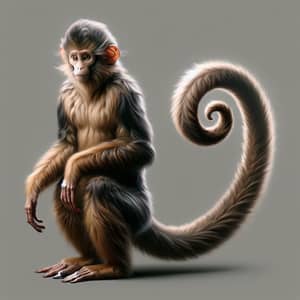 Simian Creature with Human-like Features