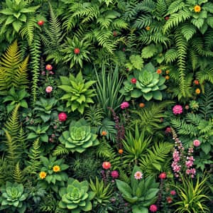 Vibrant Vertical Garden Wall Ideas