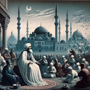 Sufi in Istanbul: 16th Century Depiction