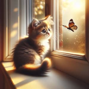 Charming Cat: Moments of Window Wonder