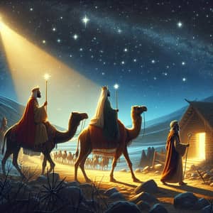 Epiphany Three Kings Biblical Scene | Serene Image