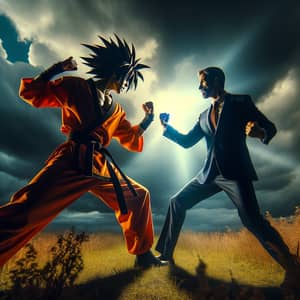 Epic Battle: Goku vs. President of Venezuela