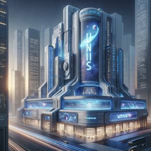 Futuristic UNIS Building: Gateway to Universe Tickets