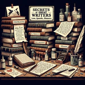 Secrets of Great Writers: Love, Quarrels, Illnesses