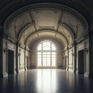 Empty Aristocratic Mansion Background