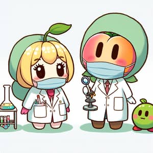 Peach and Goma: Biologists in Action