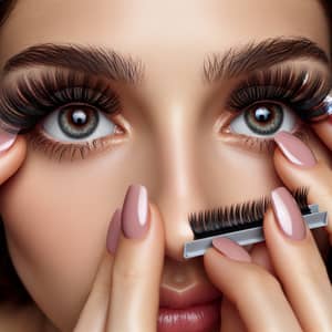 Voluminous False Eyelashes for Dramatic Eye Transformation