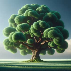 Fluffy Tree: Nature's Verdant Beauty