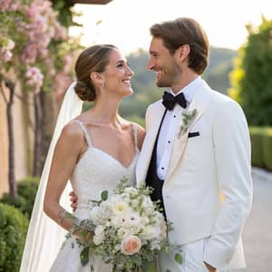 Beautiful Bride and Groom Moments