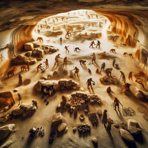 Hunter-Gatherer Farming at Göbeklitepe: Aerial Documentary Scene