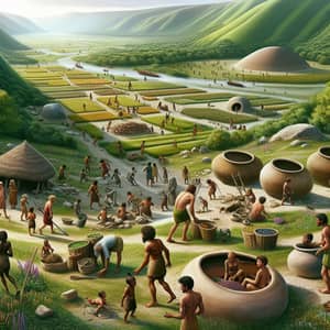 Hunter-Gatherer Farming at Göbeklitepe | Aerial View