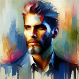 Powerful & Charismatic Digital Portrait Artwork