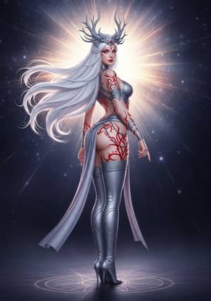 Goddess of Desire: Captivating Full-Body Portrait
