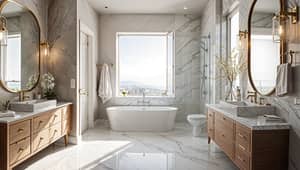 Custom Bathroom Interior Design Ideas