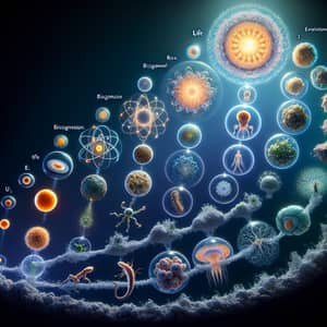 Evolution of Life: From Single Atom to Spirit