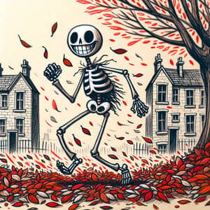 Jack Skellington in Autumn Wonderland