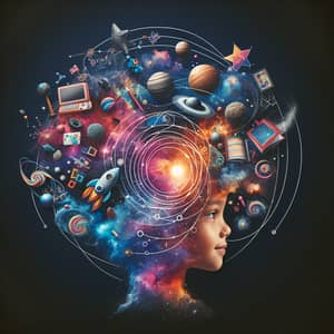 Young Hispanic Girl's Imaginary Universe | Creative Fusion